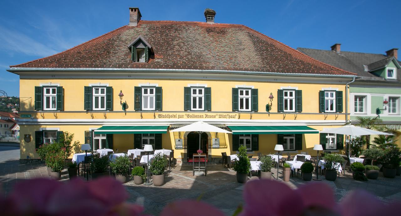 Stadthotel zur goldenen Krone Weiz Exterior foto